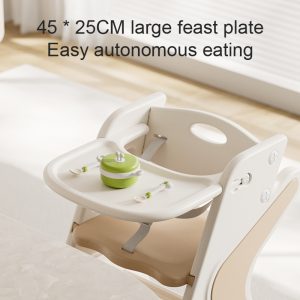 Alternative view of MultiKid Çocuk Mama Sandalyesi ve Çalışma Taburesi – Plastik Çok Amaçlı Yüksek Sandalye, Yemek, Oyun ve Okul Kullanımı için