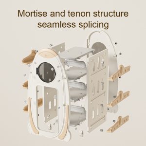 Alternative view of Rotakids Çocuk Döner Kitaplık Oyuncak ve Kitap Rafı | Bebek Odası Plastik Depolama Dolabı & Düzenleyici Kitaplık